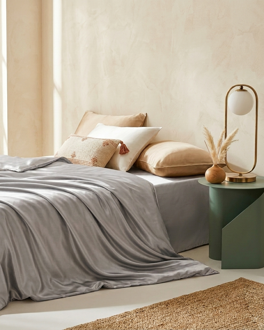 Zijden Dekbedhoes 22MM