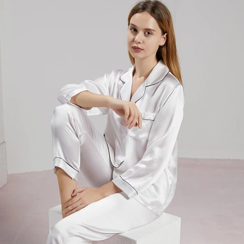 Pyjama pour Femme en Soie 100% 19MM - StudioSoie