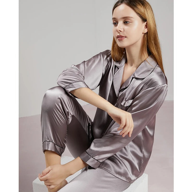 Pyjama pour Femme en Soie 100% 19MM - StudioSoie