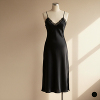 Chemise de nuit en Soie de Mûrier 100% Naturelle - StudioSoie