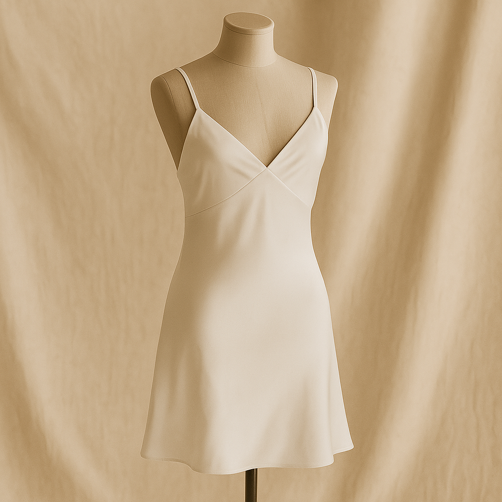 Chemise de nuit en Soie de Mûrier 100% Naturelle - StudioSoie