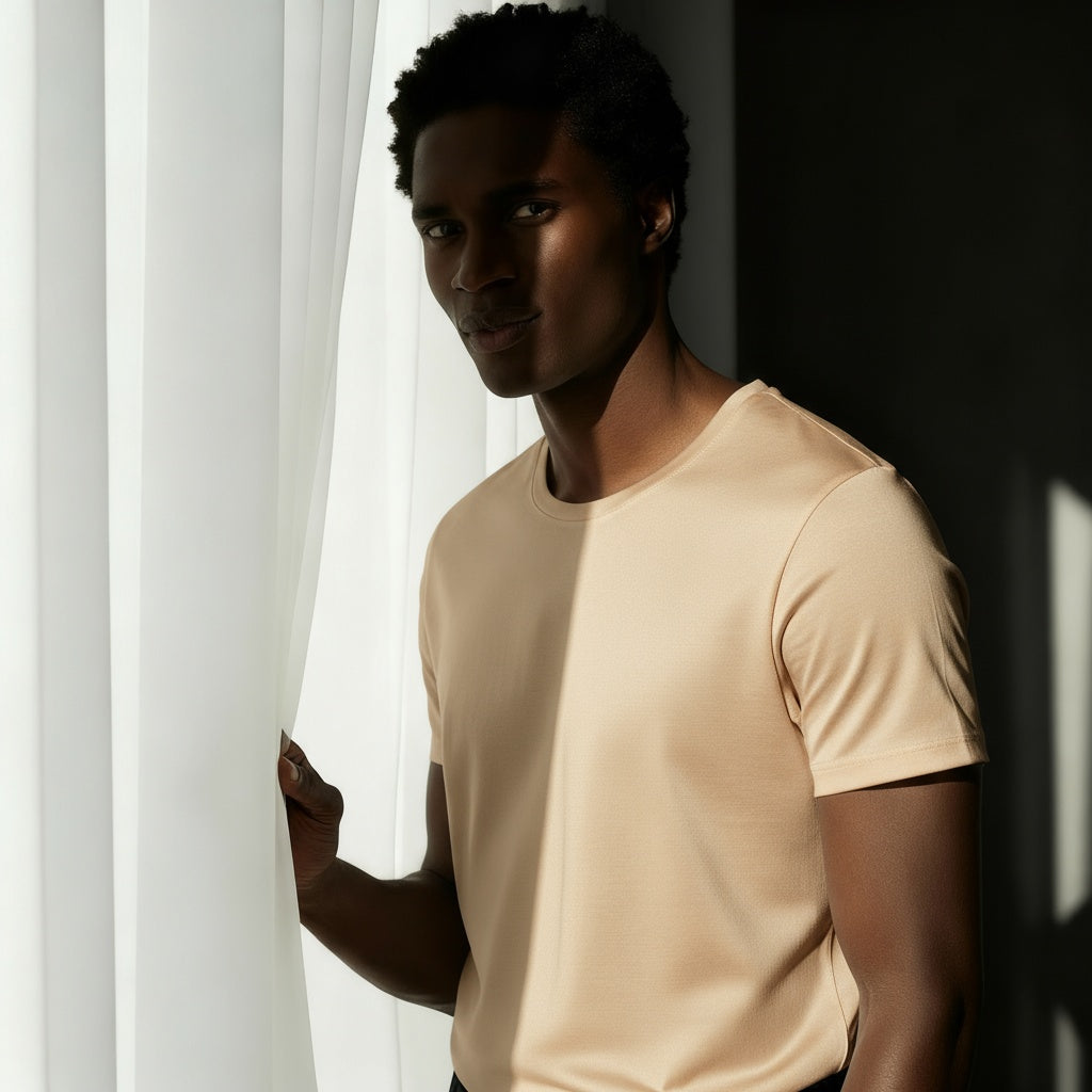 T-Shirt Για Άνδρες 70% Μετάξι