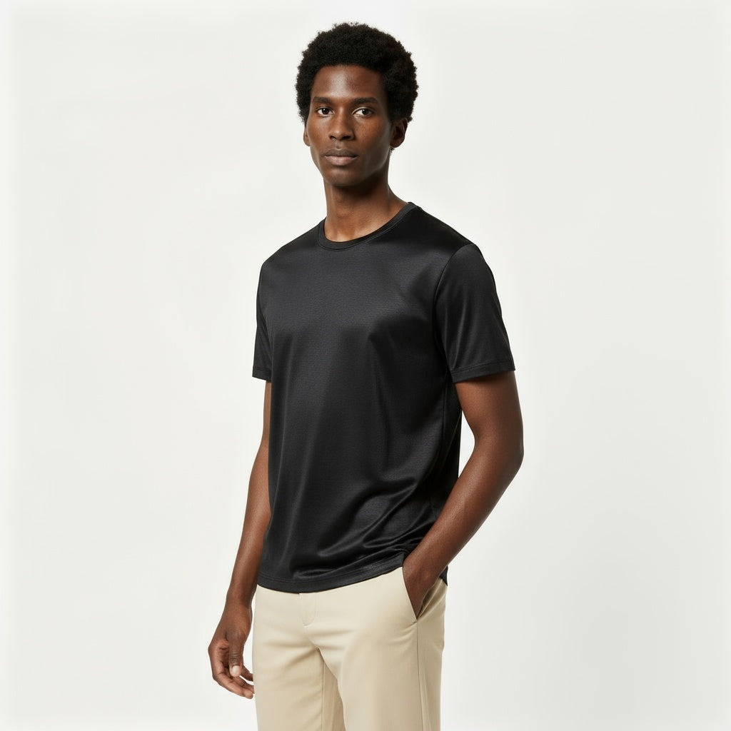 T-Shirt Για Άνδρες 70% Μετάξι