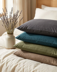 Taies d'Oreillers en Coton - 600TC - StudioSoie