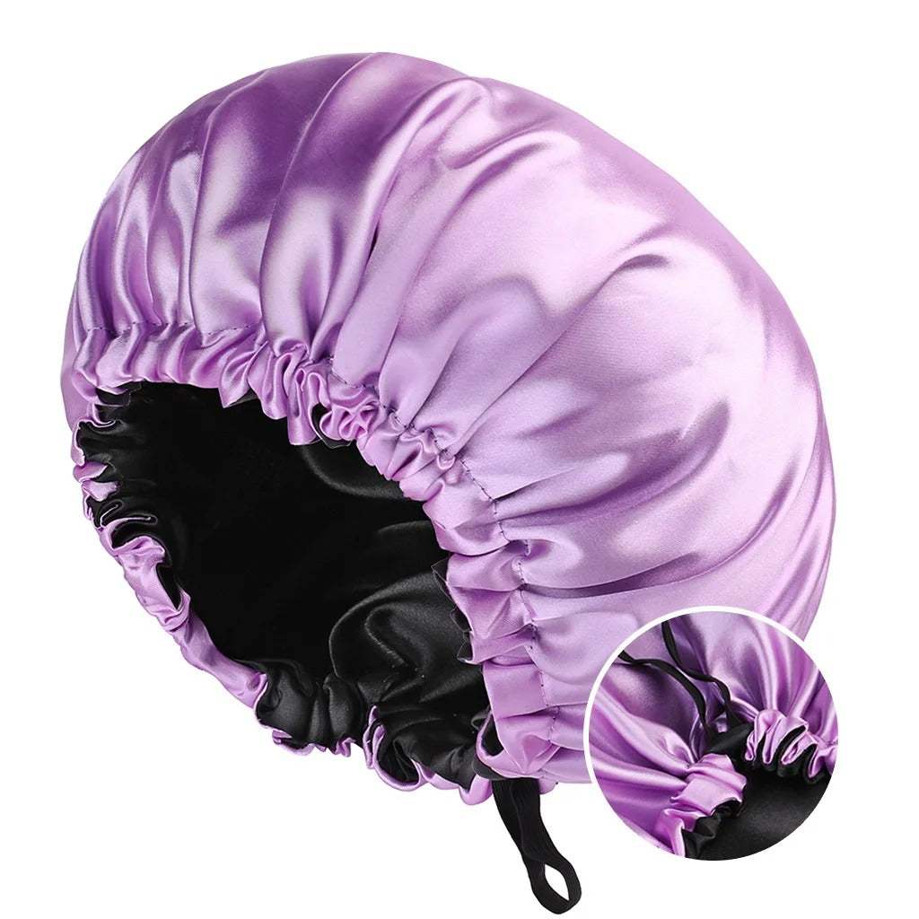 Bonnet en Satin - StudioSoie -  