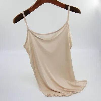 Tank Top Silk Nightgown