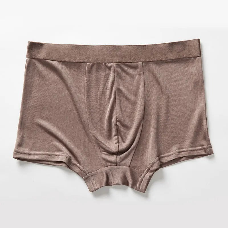 Herenboxershort van 100% zijde