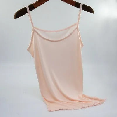 Tank Top Silk Nightgown