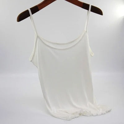 Tank Top Silk Nightgown