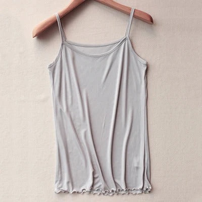 Tank Top Silk Nightgown