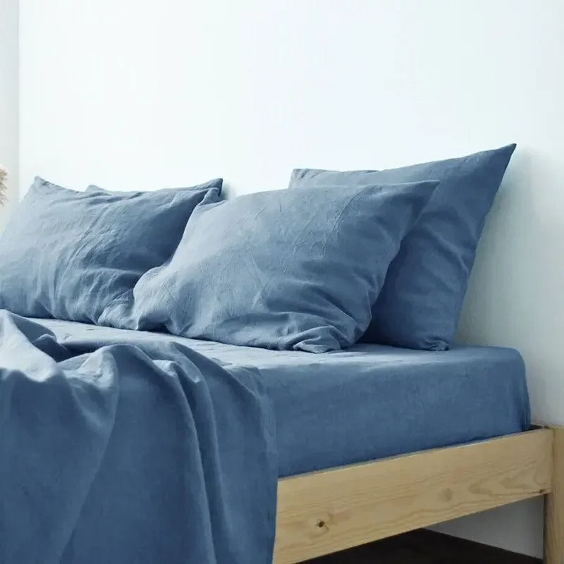 Drap Housse en Lin 100% - StudioSoie