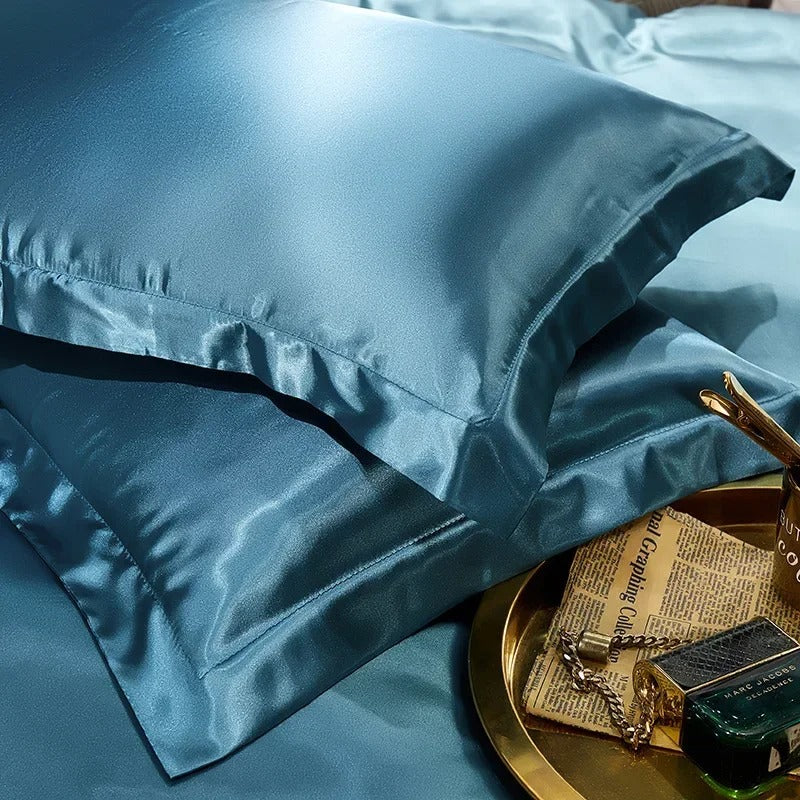 Set de 2 Taies d'Oreiller-100% Soie 16MM - StudioSoie