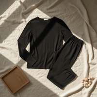 Ensemble Pyjama en Soie Tricotée - 100% Soie Naturelle