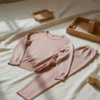 Ensemble Pyjama en Soie Tricotée - 100% Soie Naturelle