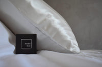 Taie d'Oreiller en Soie 22MM - StudioSoie -  Ivoire